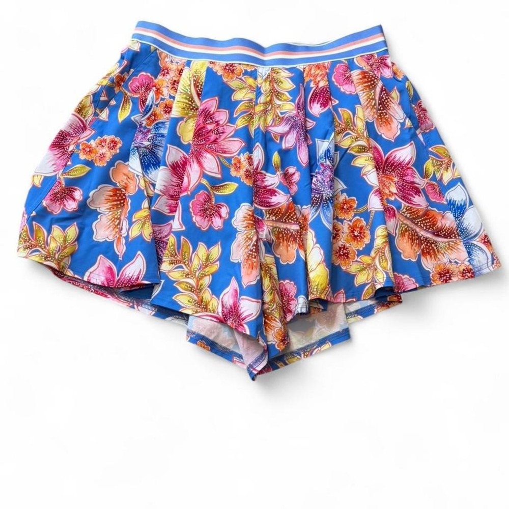 Johhny Was Bee Active Floral Flutter Skort‎